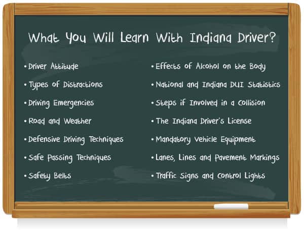 Learn with Indiana driver